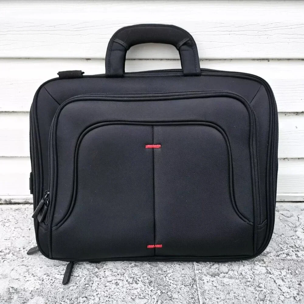 Eco Style Laptop Bag Black Carrying Case for Laptop Case only